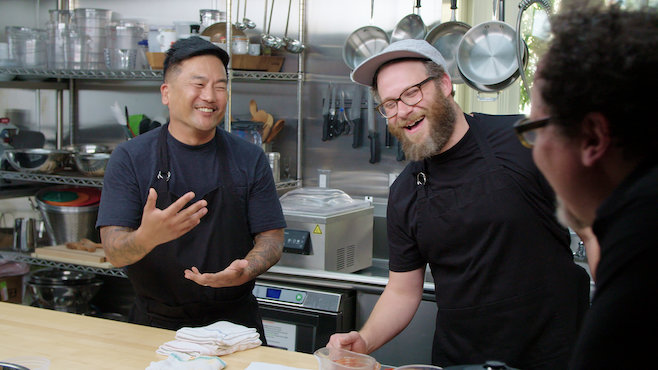 The Chef Show Seth Rogen Jon Favreau Roy Choi Netflix Passion Poulet